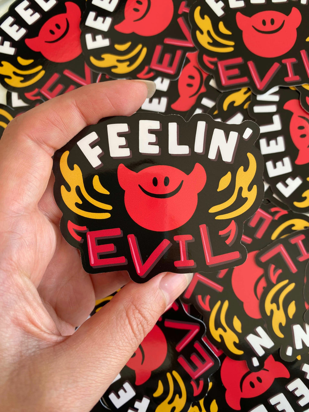 Feeling'Evil Sticker image 1