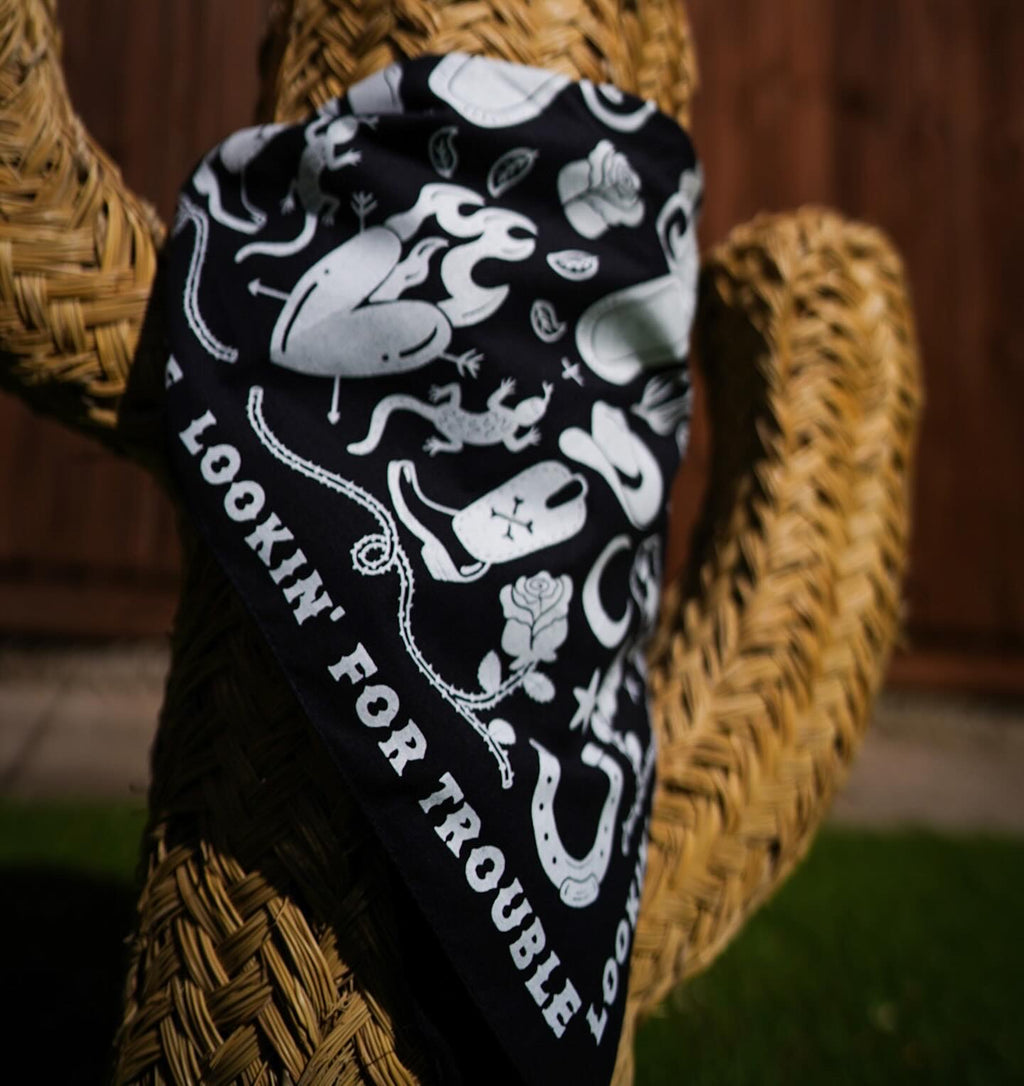 Lookin’ For Trouble Bandana image 2