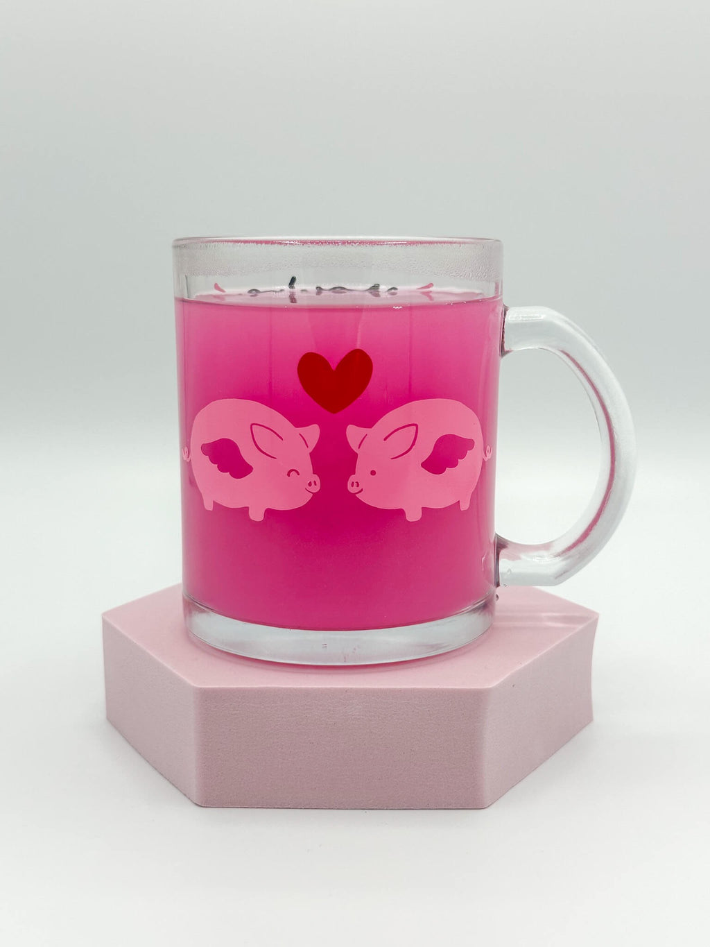 You're Hoggin' My Mind Glass Mug image 1