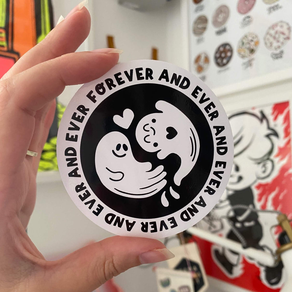 Forever Ghostie Sticker image 0