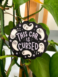 This Car Is Cursed Air Freshener image 0