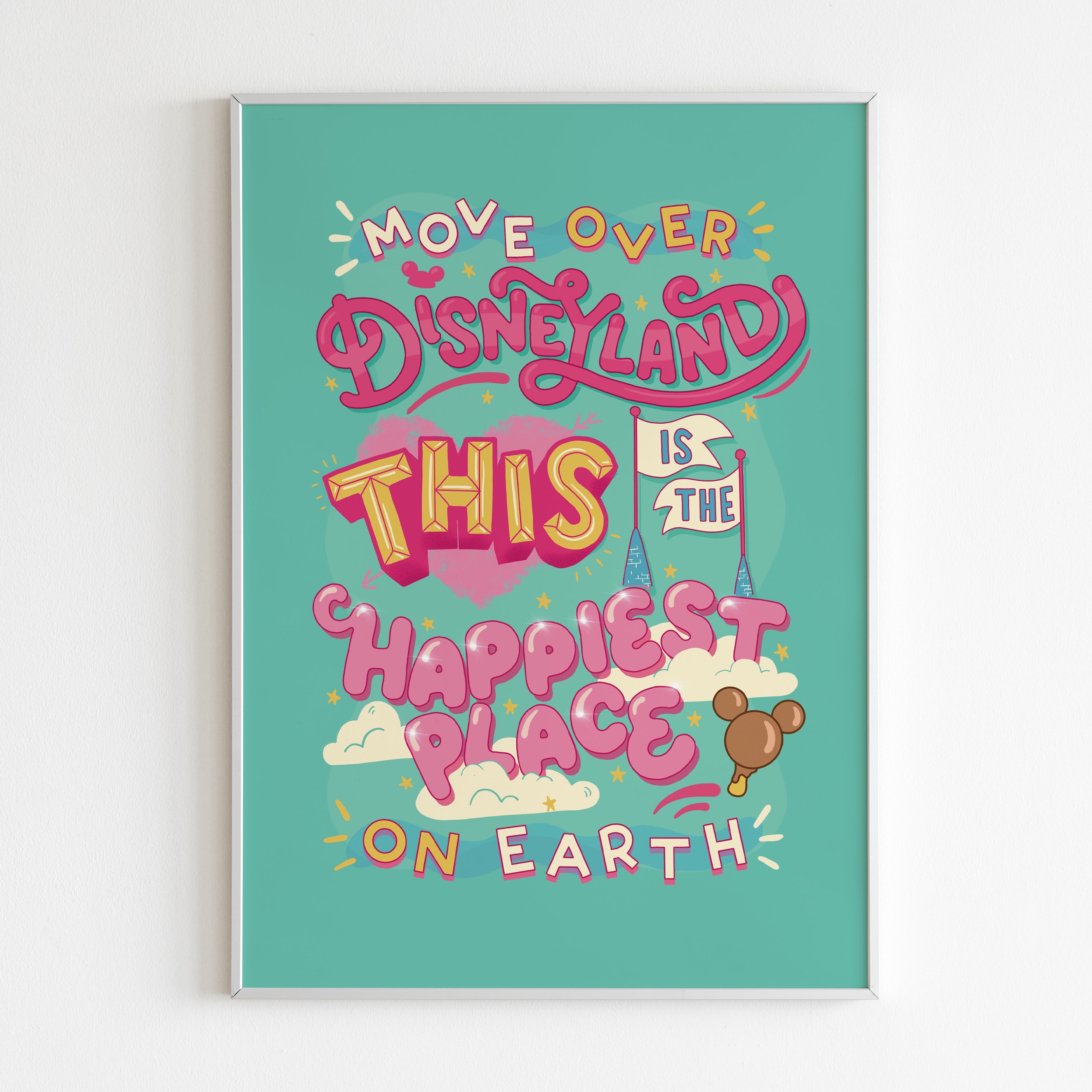 Move Over Disneyland Print image 0