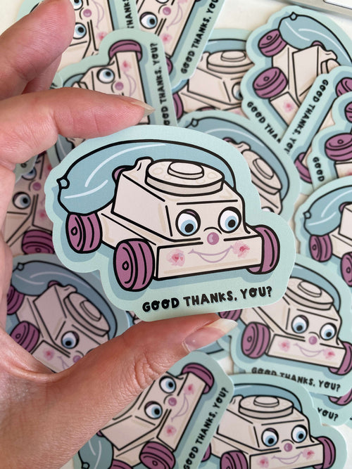 Creepy Phone Sticker image 1