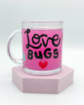 Love Bugs Glass Mug image 0