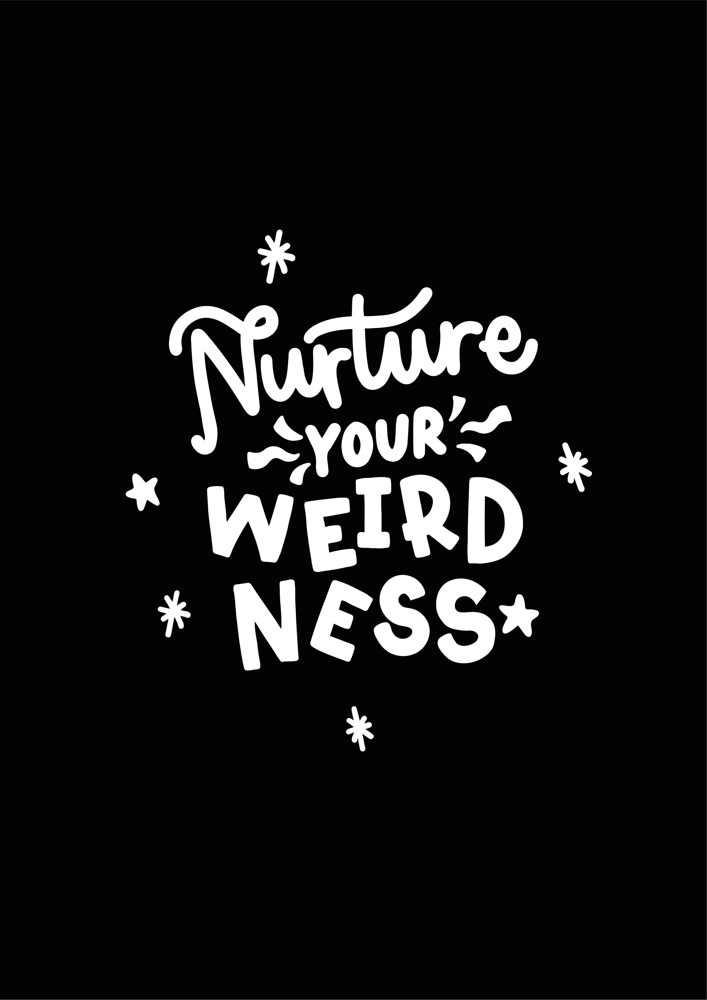 Nurture Your Weirdness Print image 6