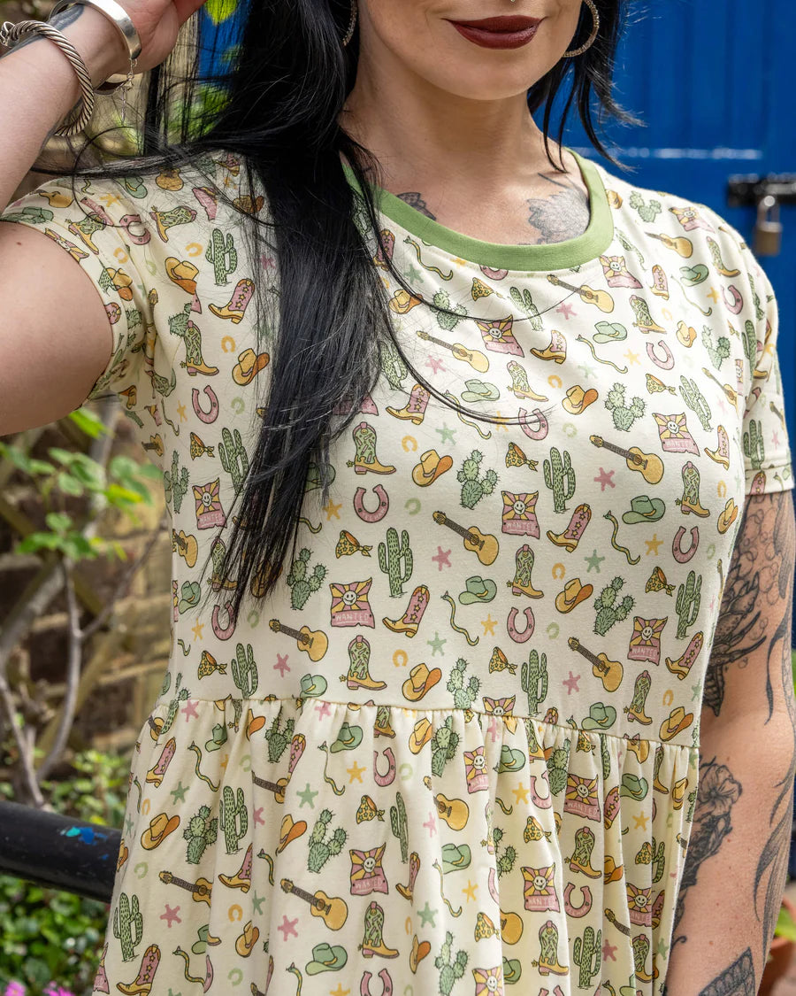 Cowboy Smock Dress image 1