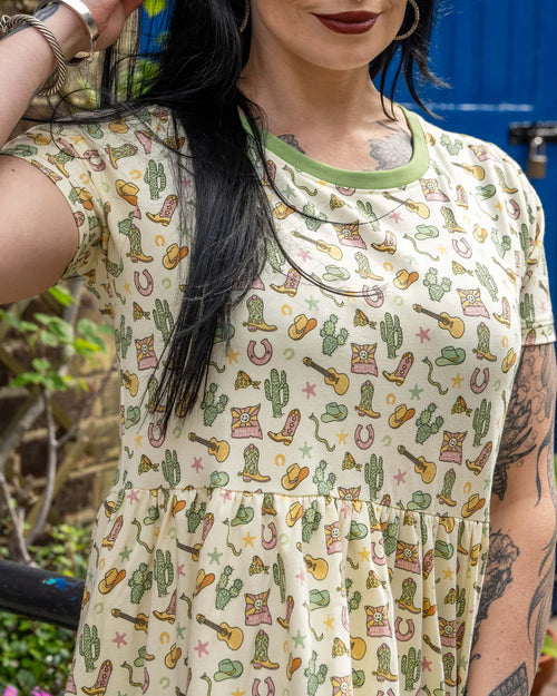 Cowboy Smock Dress image 1