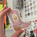 Cowboy Boot Sticker image 0