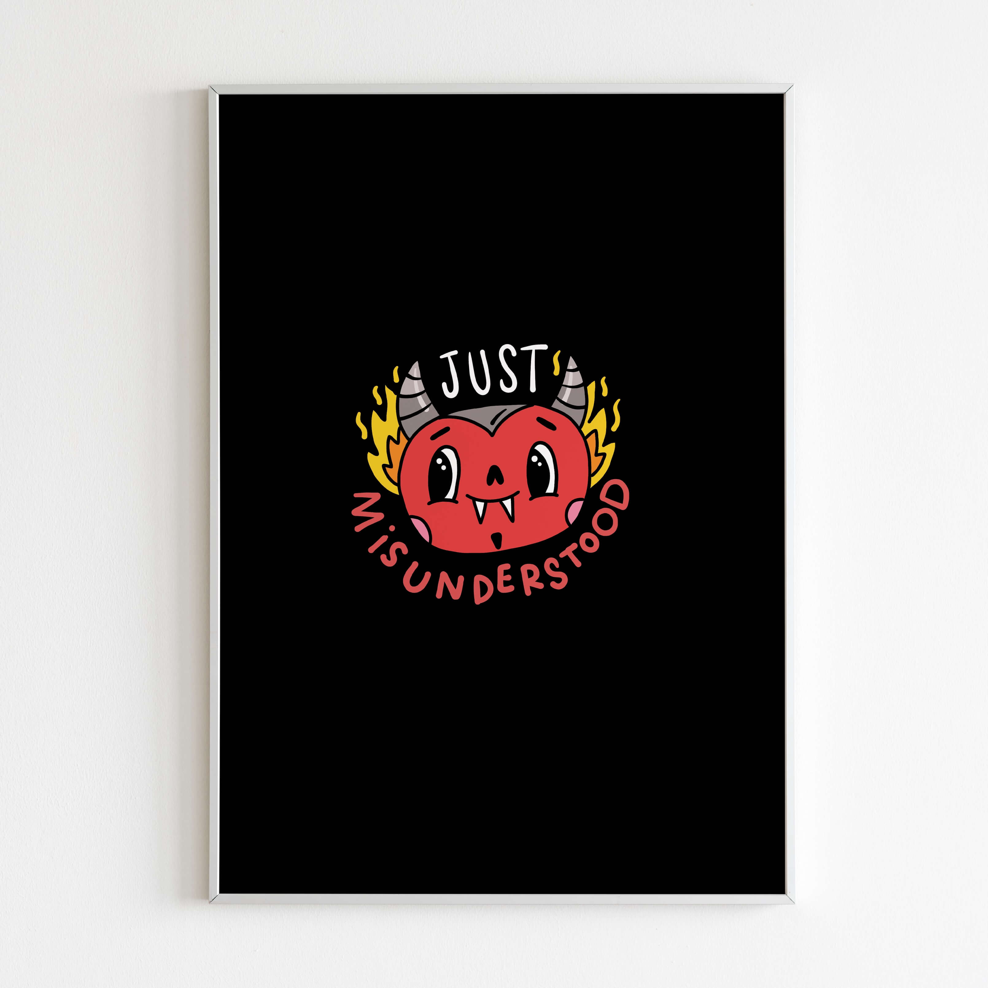 Just Misunderstood Print