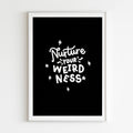 Nurture Your Weirdness Print image 5