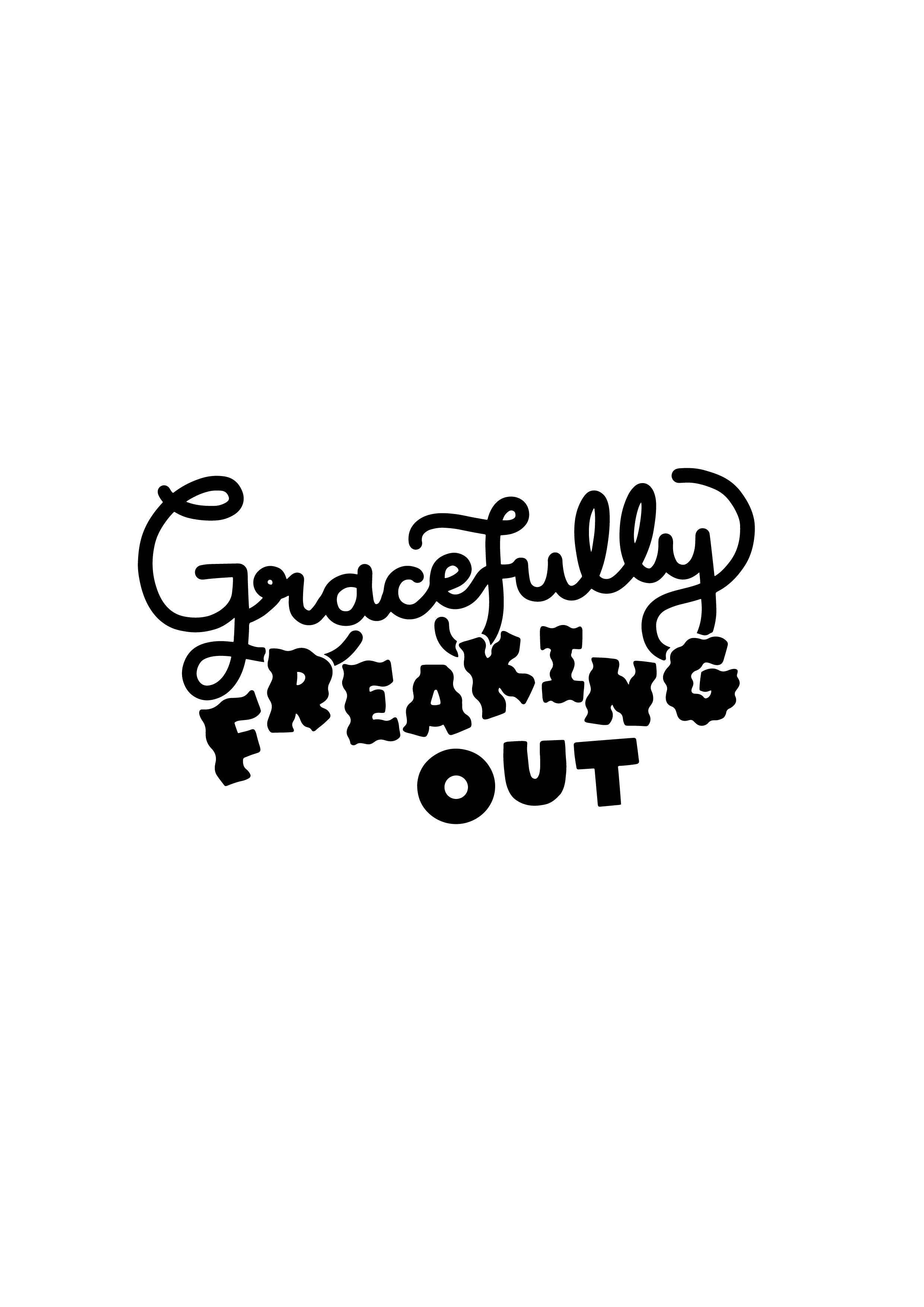 Gracefully Freaking Out Print image 3