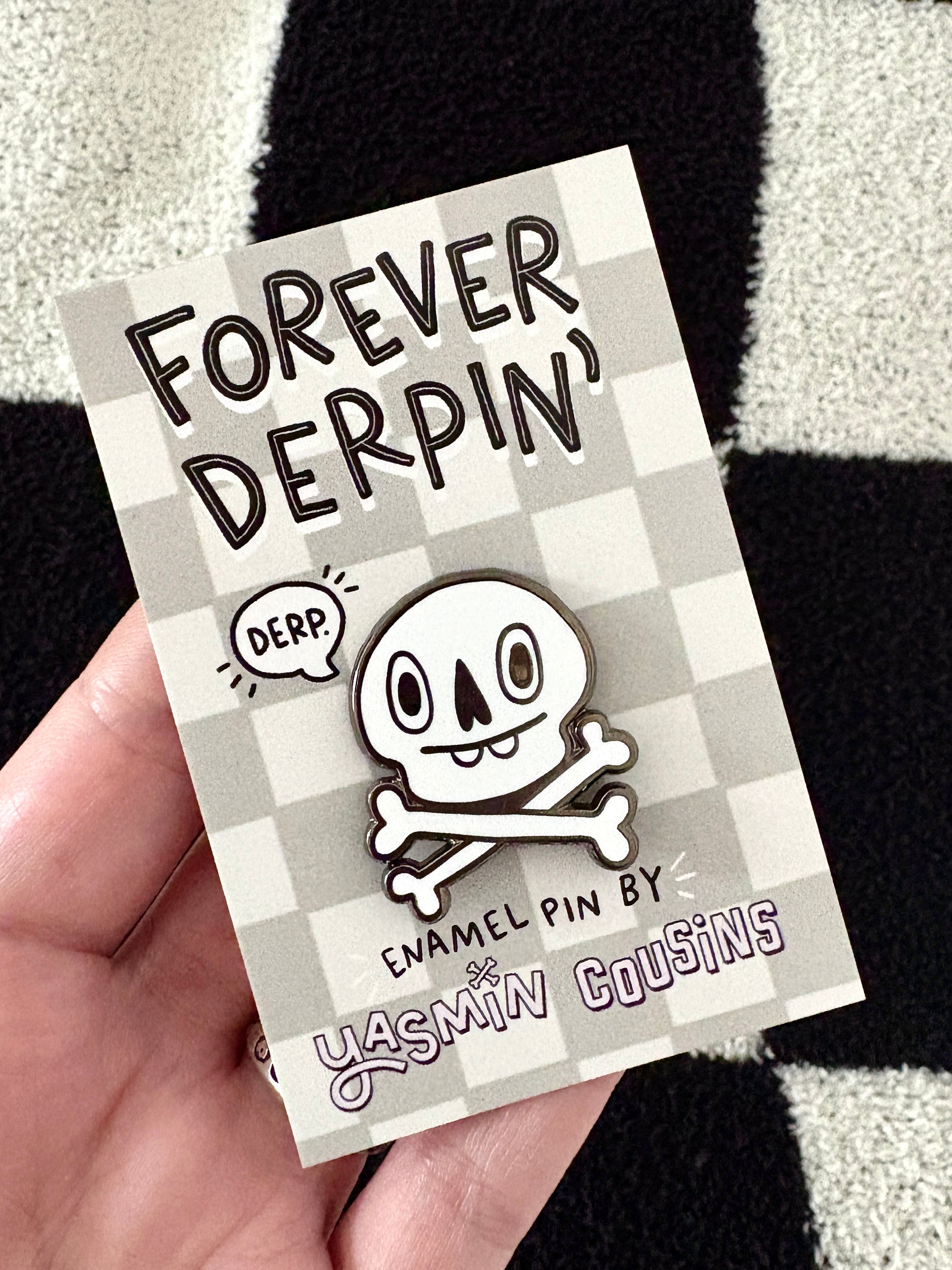 Skull Hard Enamel Pin