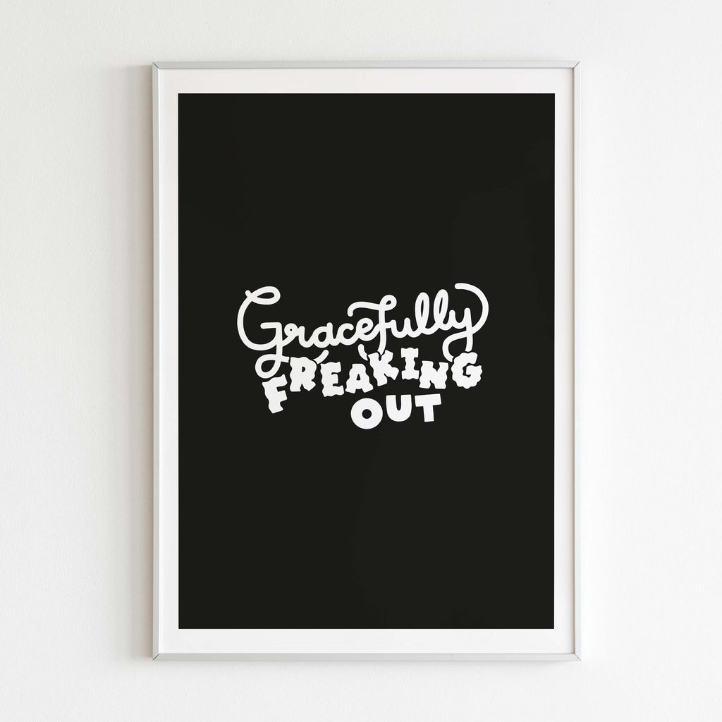 Gracefully Freaking Out Print image 0