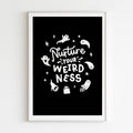 Nurture Your Weirdness Ghost Print image 0