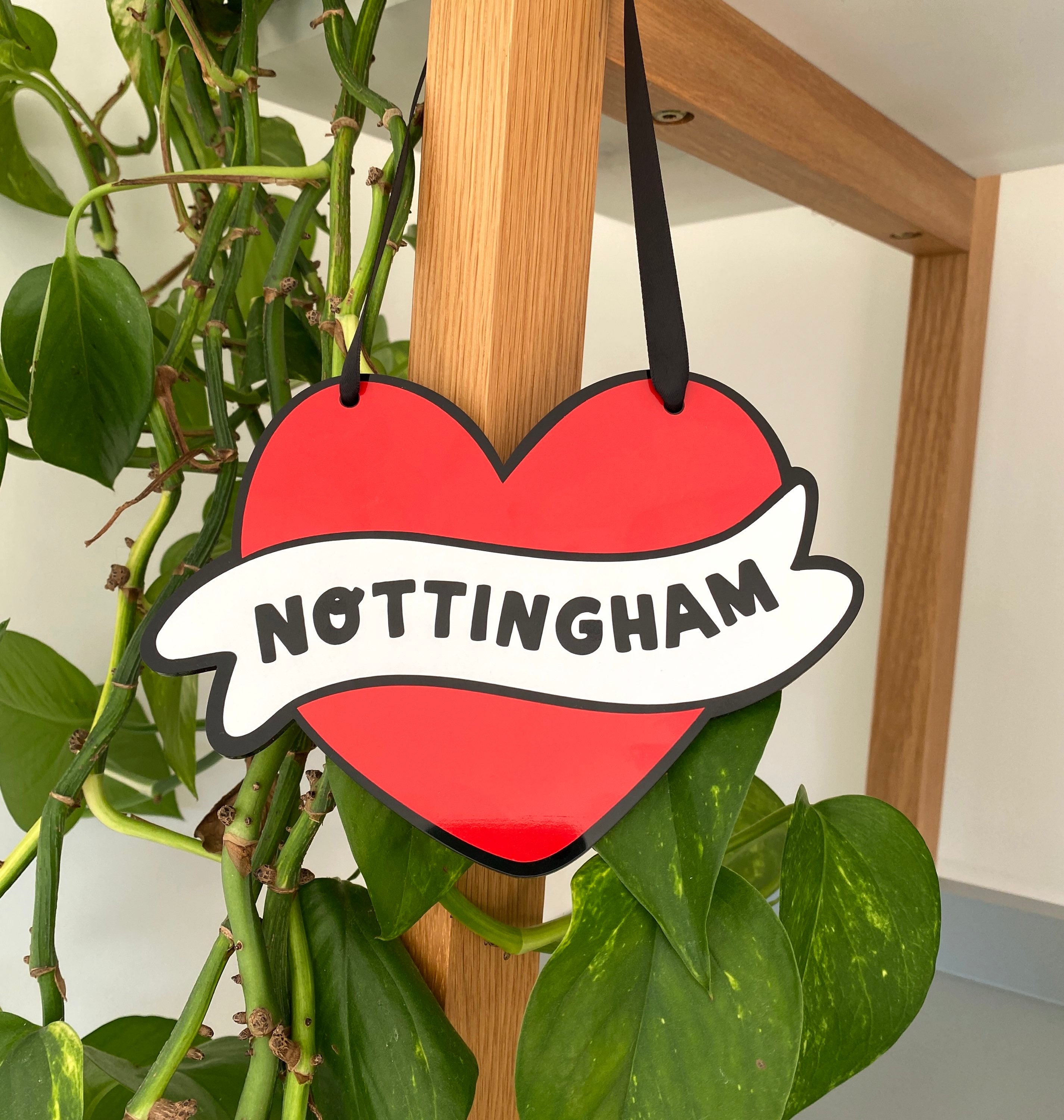 Large Custom Heart Wall Hanging image 0