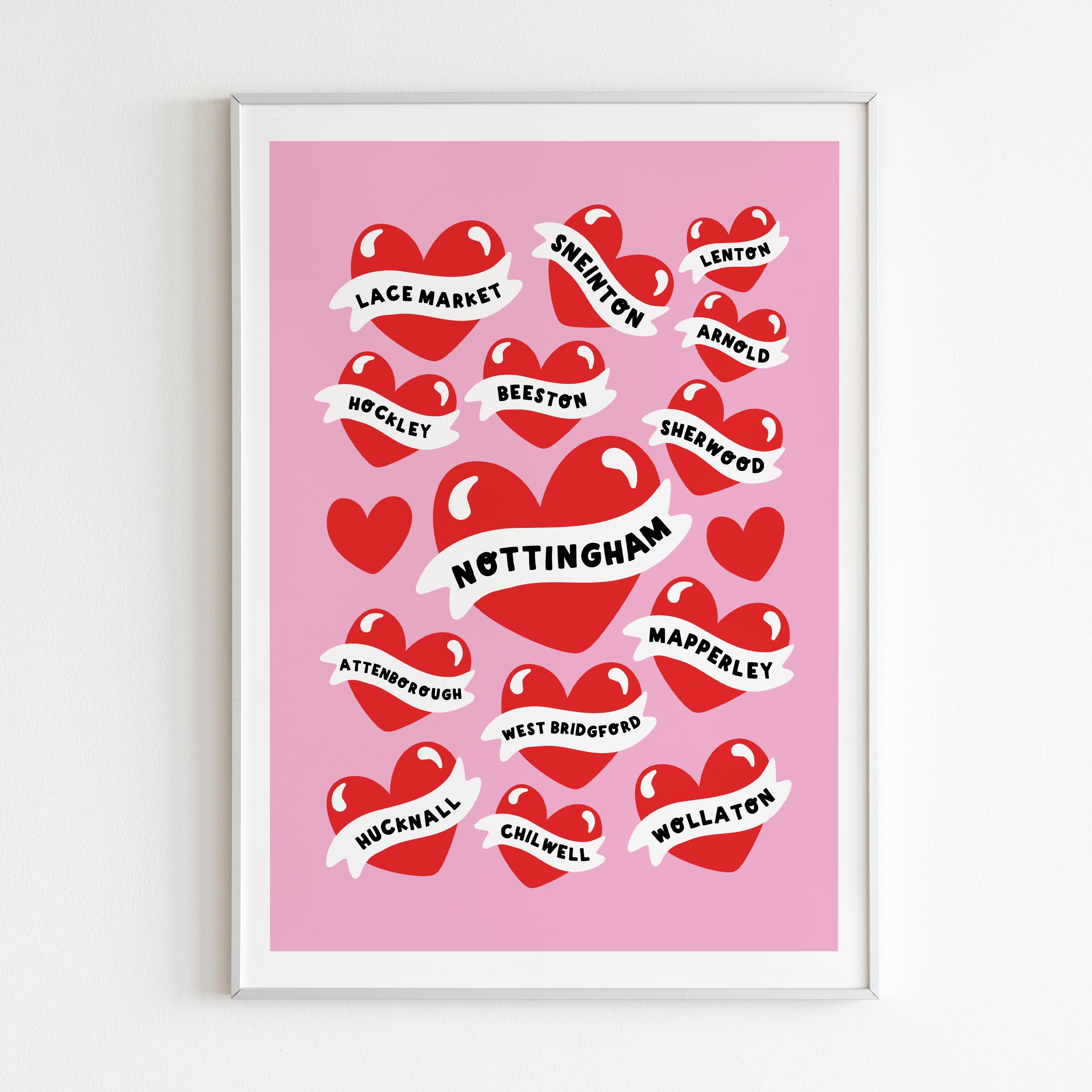 Nottingham Places Print image 2