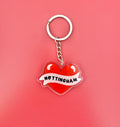 Nottingham Heart Keyring image 1