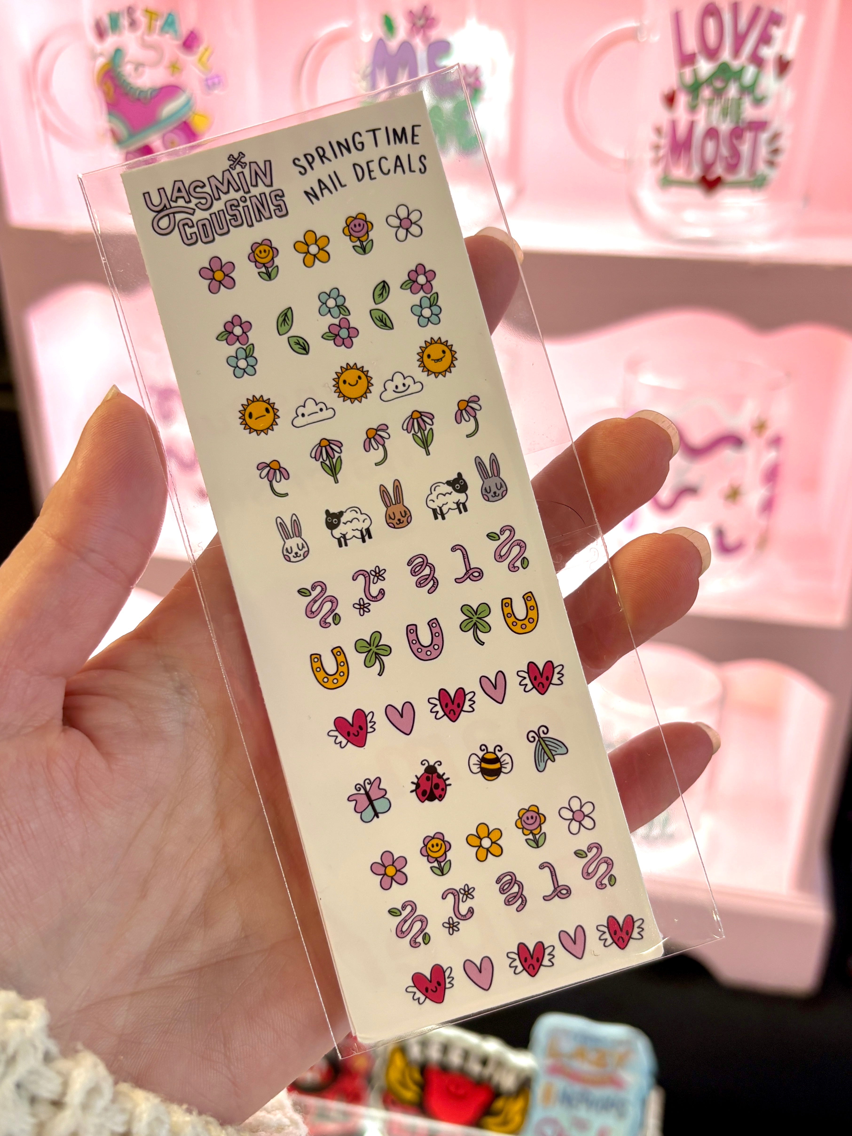Springtime Nail Decals