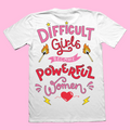 Difficult Girls T-shirt image Front