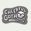 Cheerful Goth Sticker