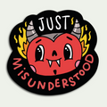 Just Misunderstood Sticker