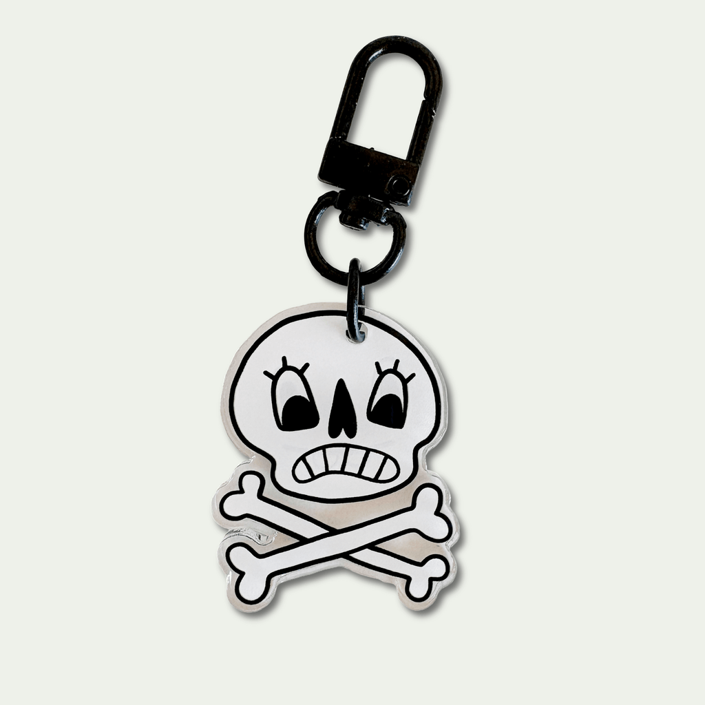 Skull Keyring