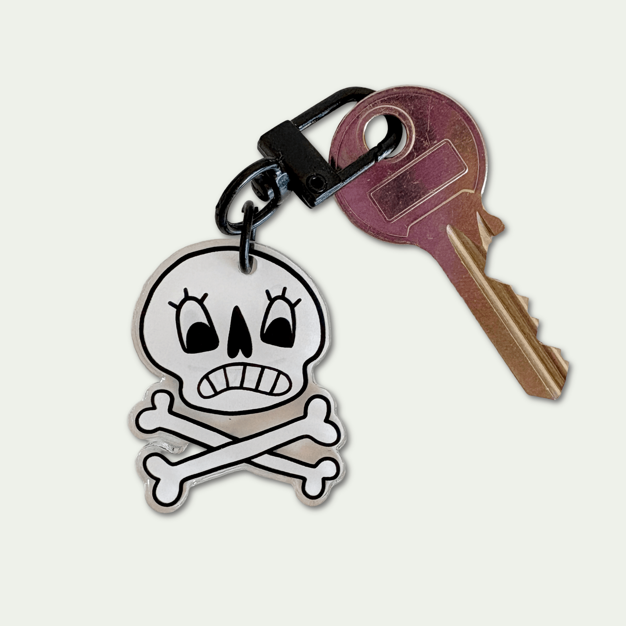 Skull Keyring
