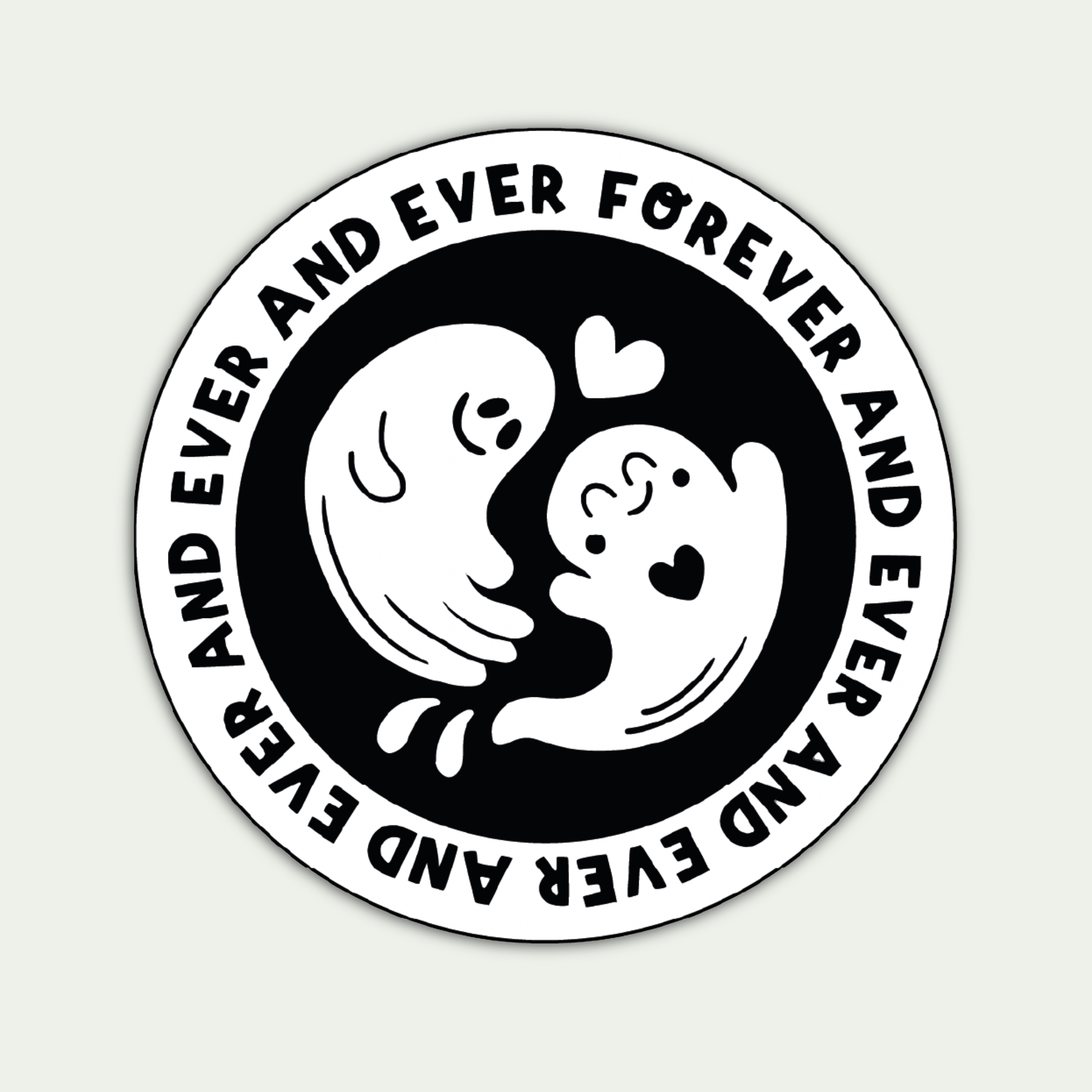 Forever Ghostie Sticker