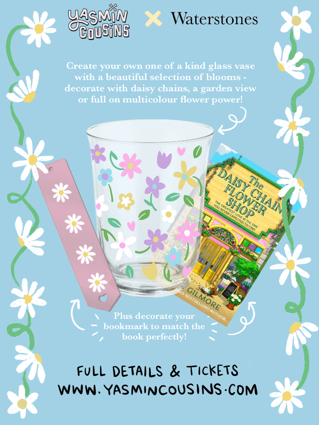 Vase & Bookmark Workshop