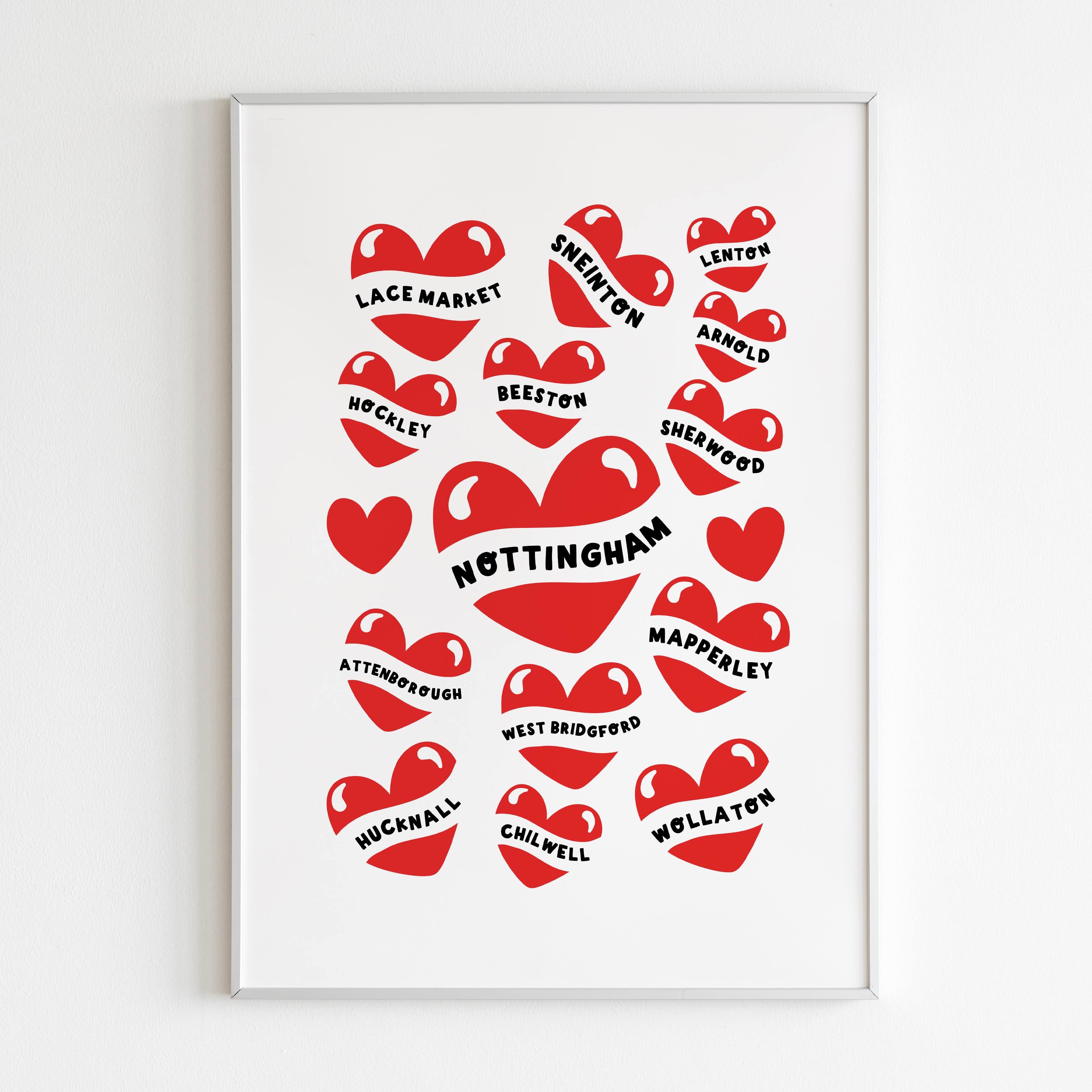 Nottingham Places Print image 1