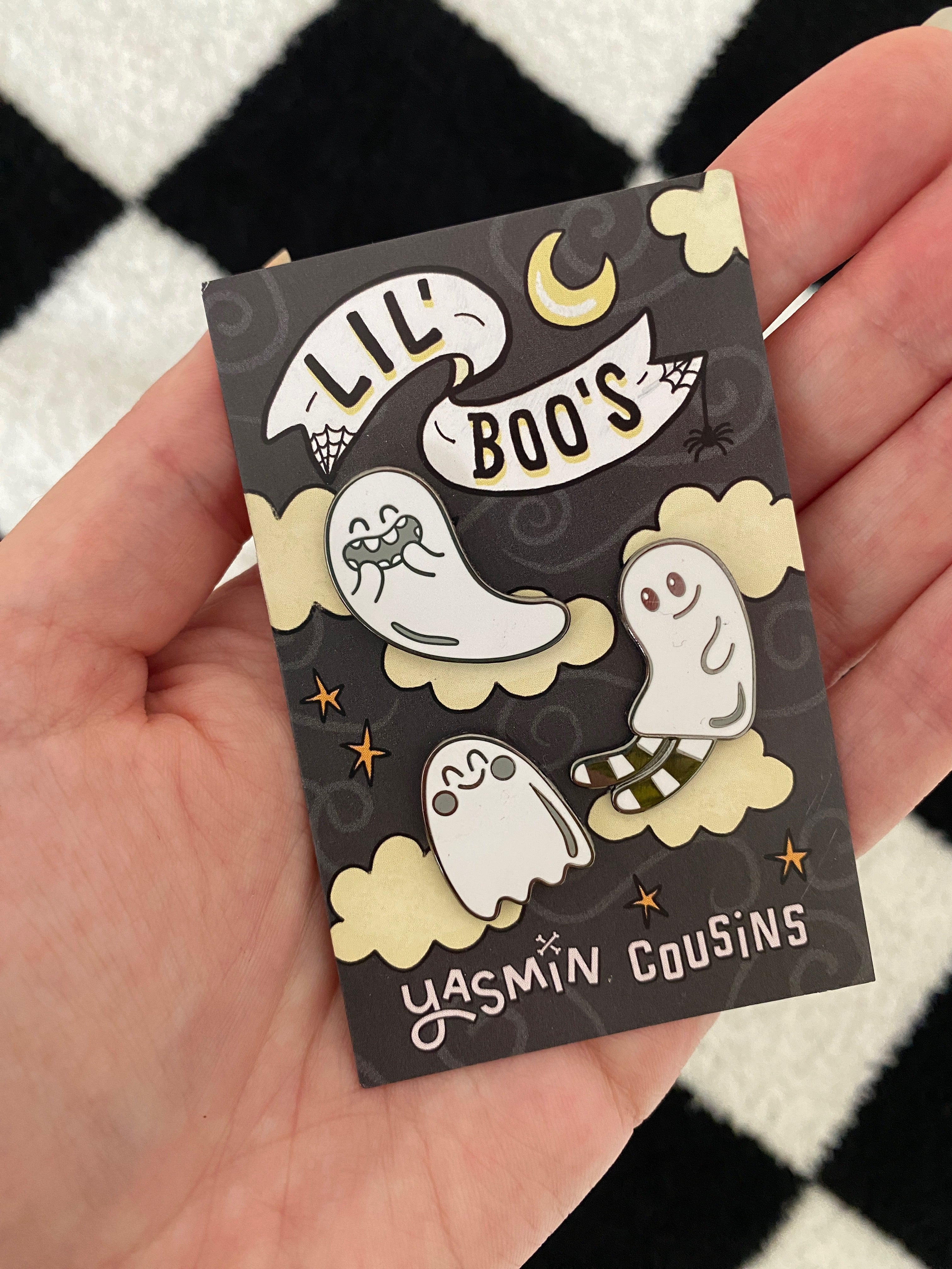 Lil Boo’s 3 Pack Enamel Pins image 0