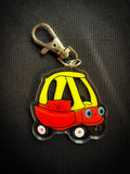 Creepy Car Key Ring image 0