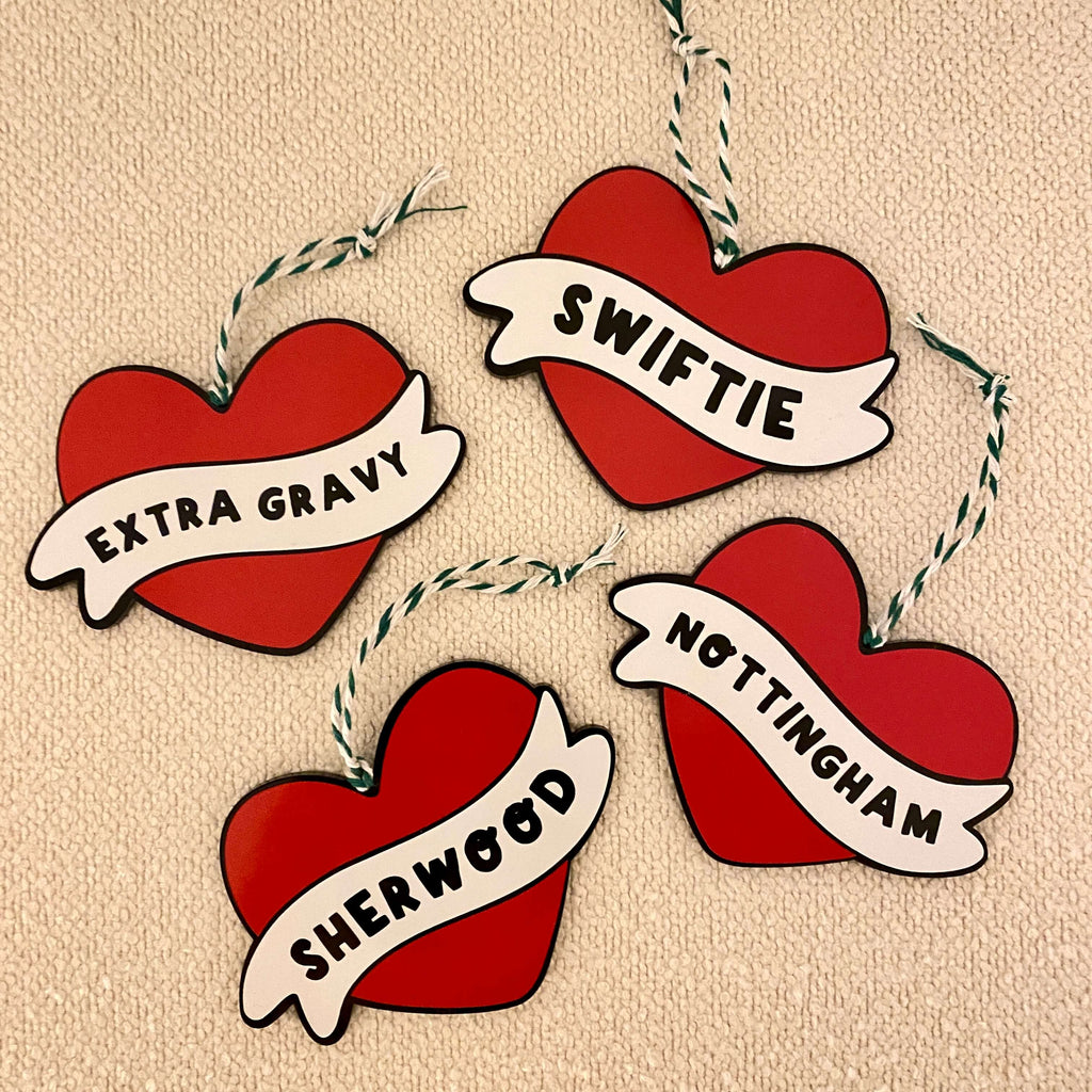 Small Custom Heart Decoration image 1