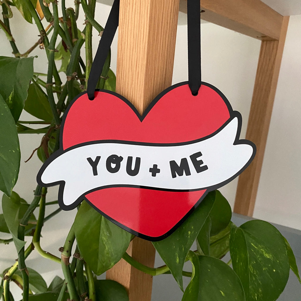 Large Custom Heart Wall Hanging image 1