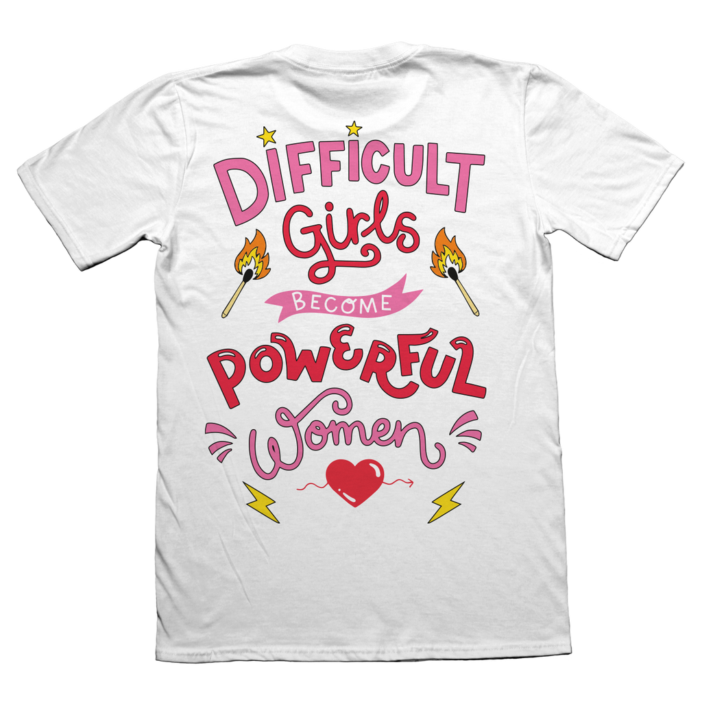 Difficult Girls Adult T-shirt