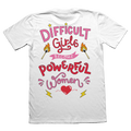 Difficult Girls Adult T-shirt