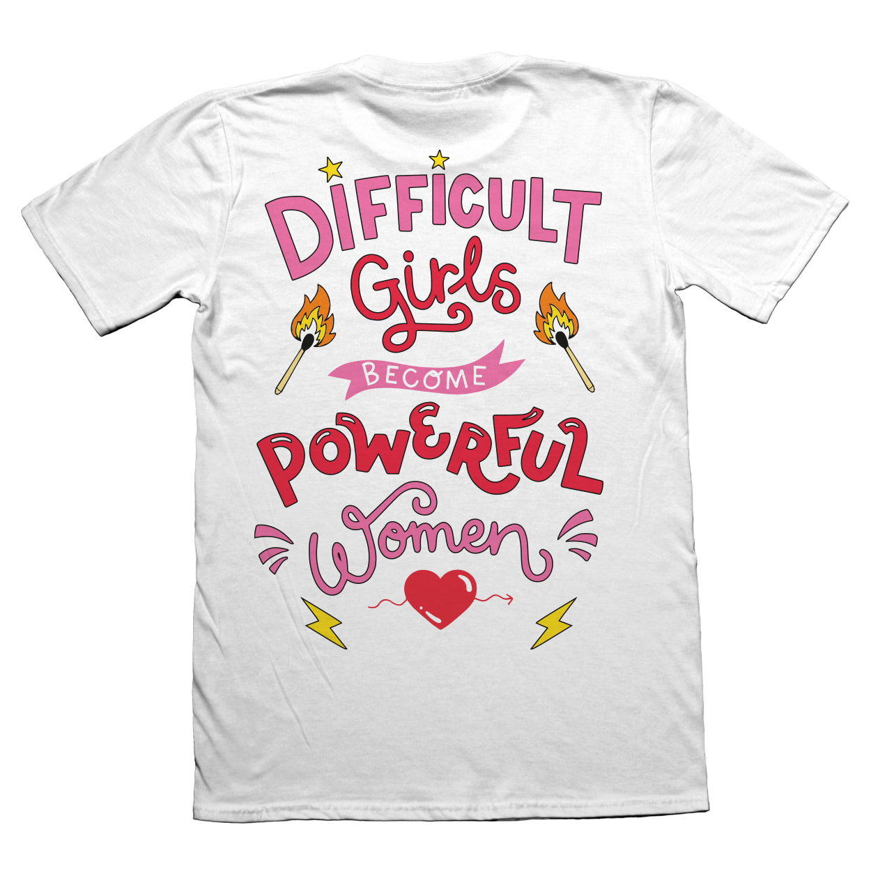 Difficult Girls Adult T-shirt